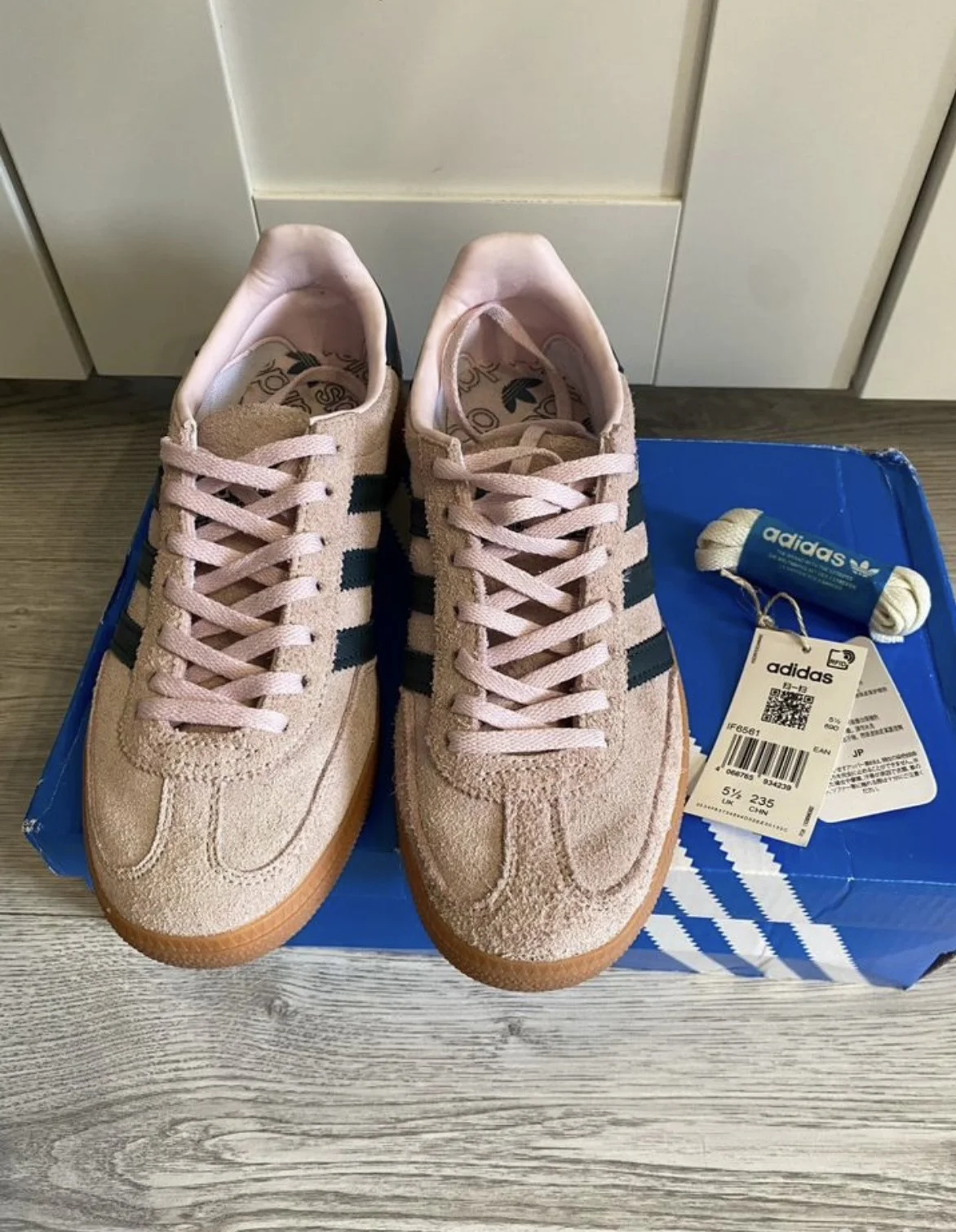 Кеды adidas handbal spezial pink - миниатюра 2