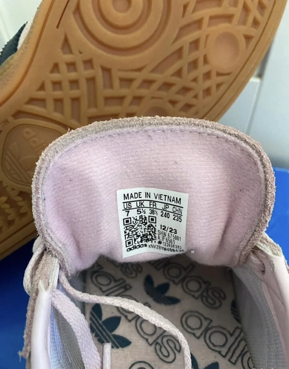 Кеды adidas handbal spezial pink - миниатюра 4