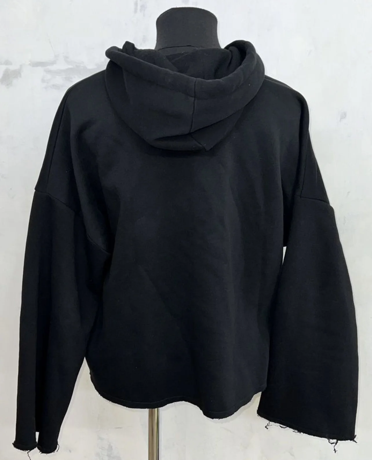 Zip hoodie кроп клеш Number nine - миниатюра 10