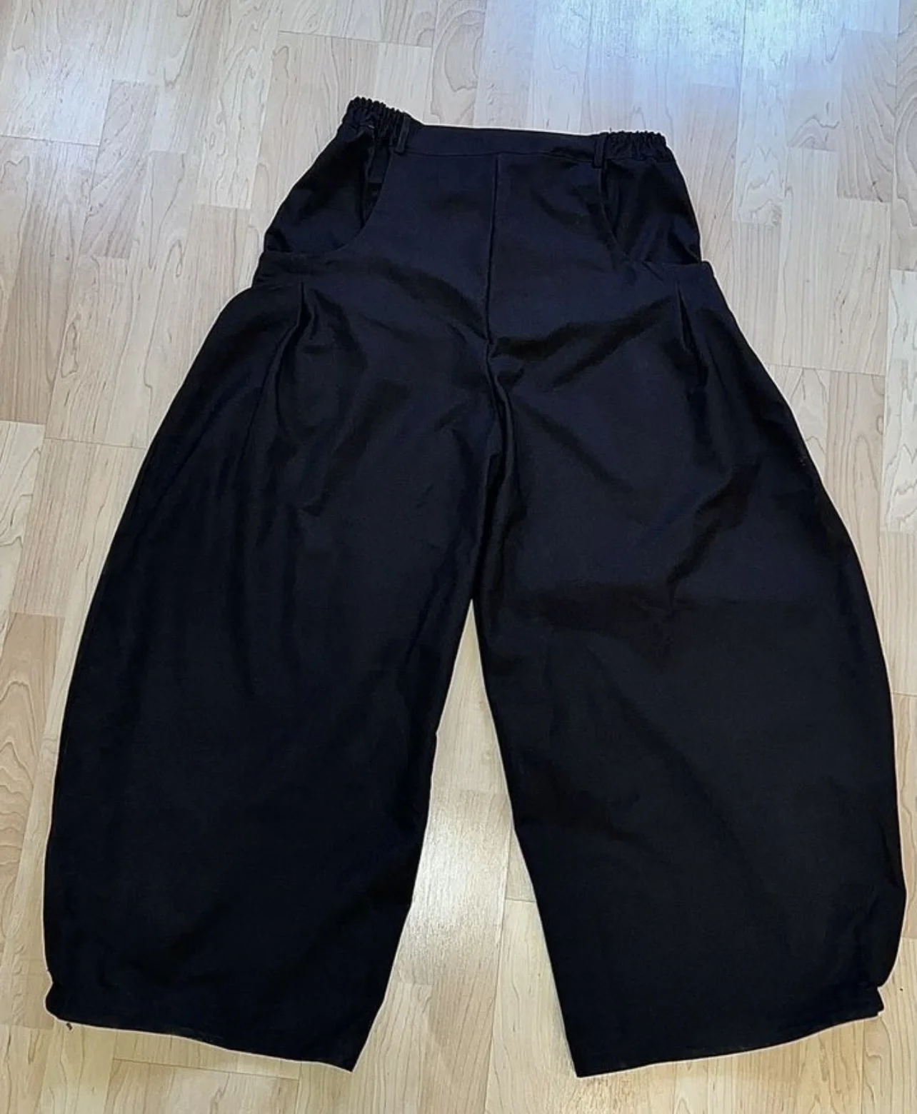 Очень широкие брюки japan Yohji Yamamoto - миниатюра 10