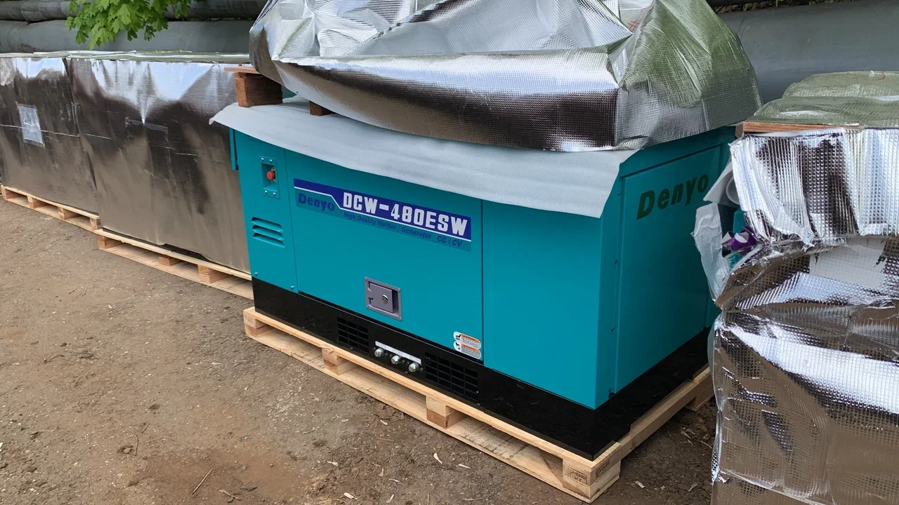 В продаже Двухпостовой сварочный агрегат Denyo DCW-480ESW - миниатюра 3