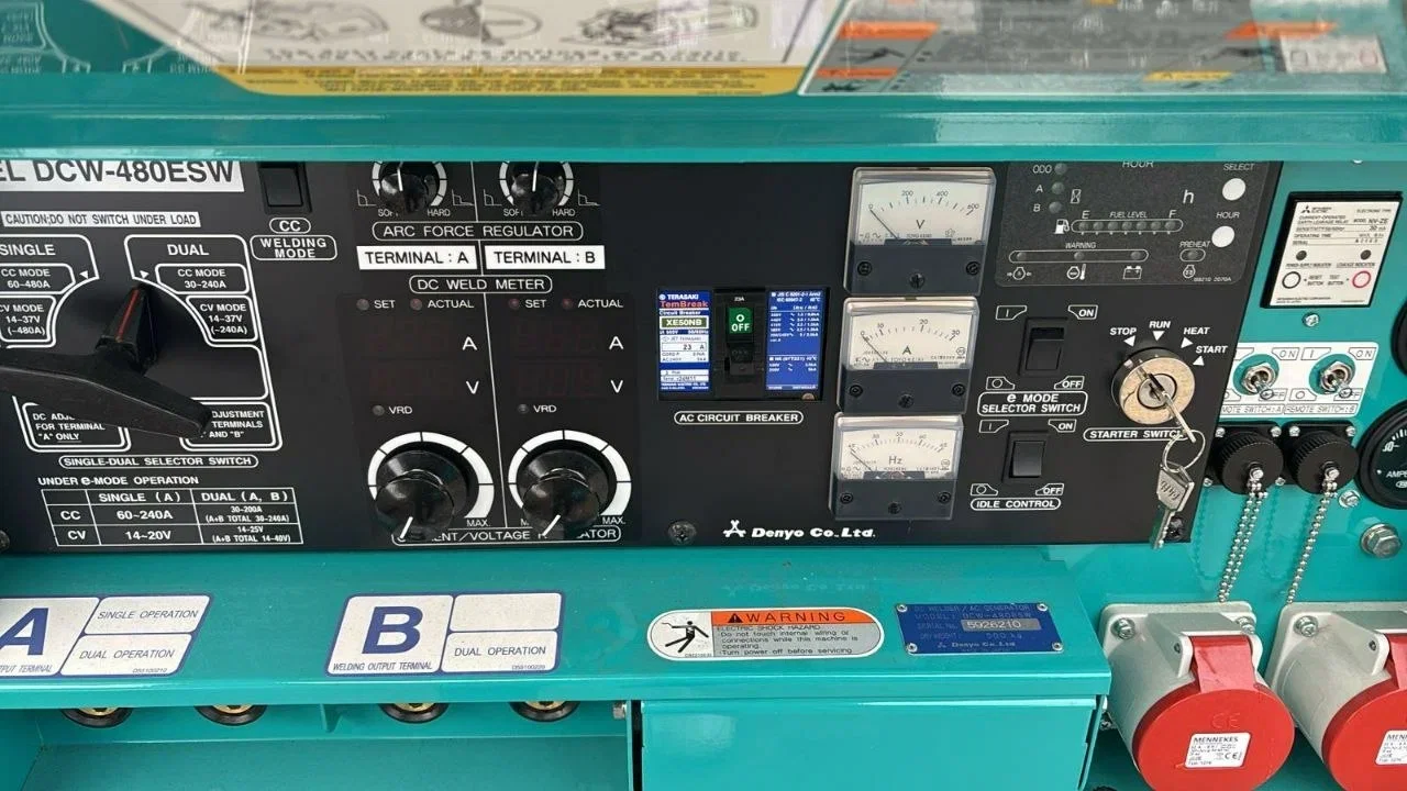 В продаже Двухпостовой сварочный агрегат Denyo DCW-480ESW - миниатюра 6