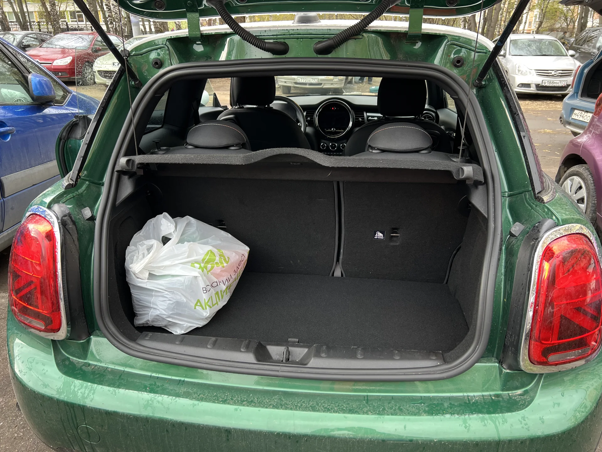 Mini Cooper Hatch F56 фальшпол в багажник - миниатюра 3