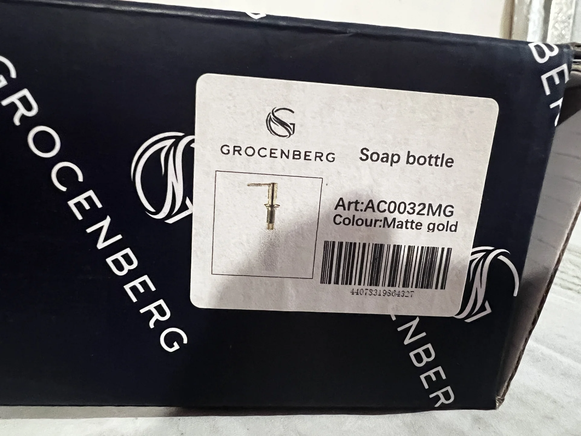 Дозатор для мыла Grocenberg AC0032MG - миниатюра 5
