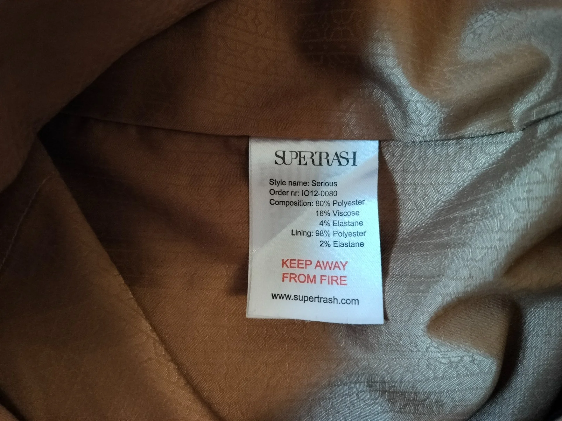 Брендовая юбка мини 46/48 Supertrash - миниатюра 4