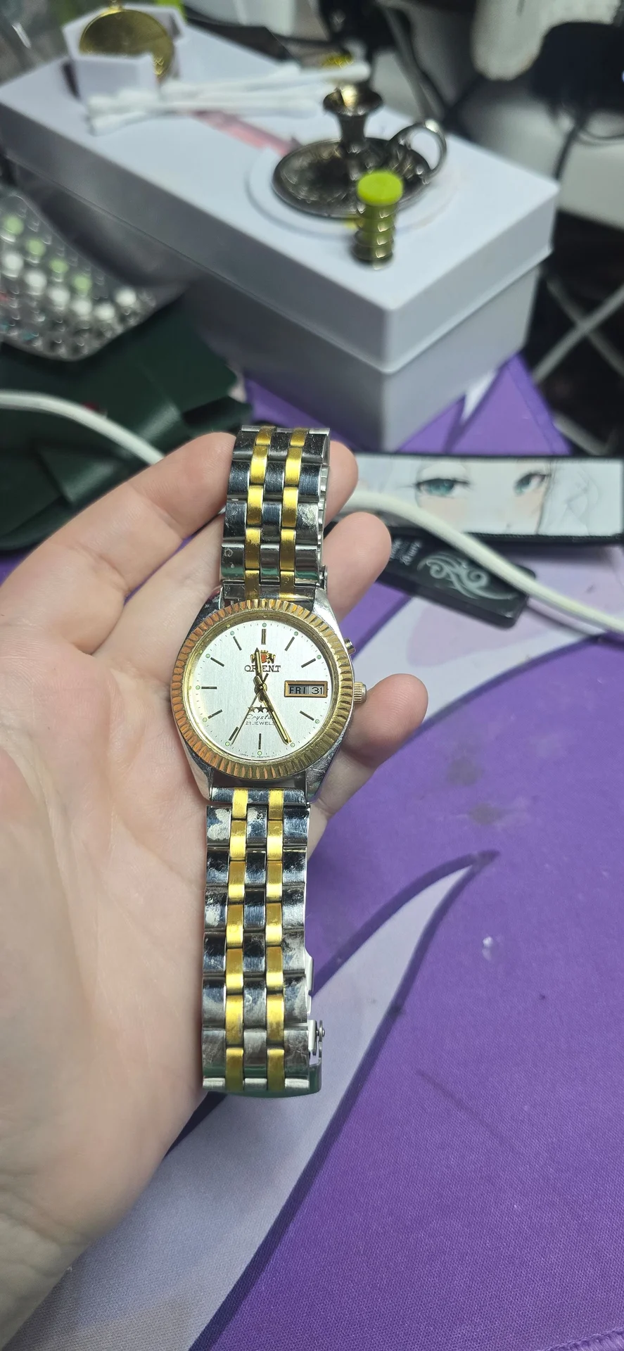 Часы orient 80-90е года - миниатюра 2