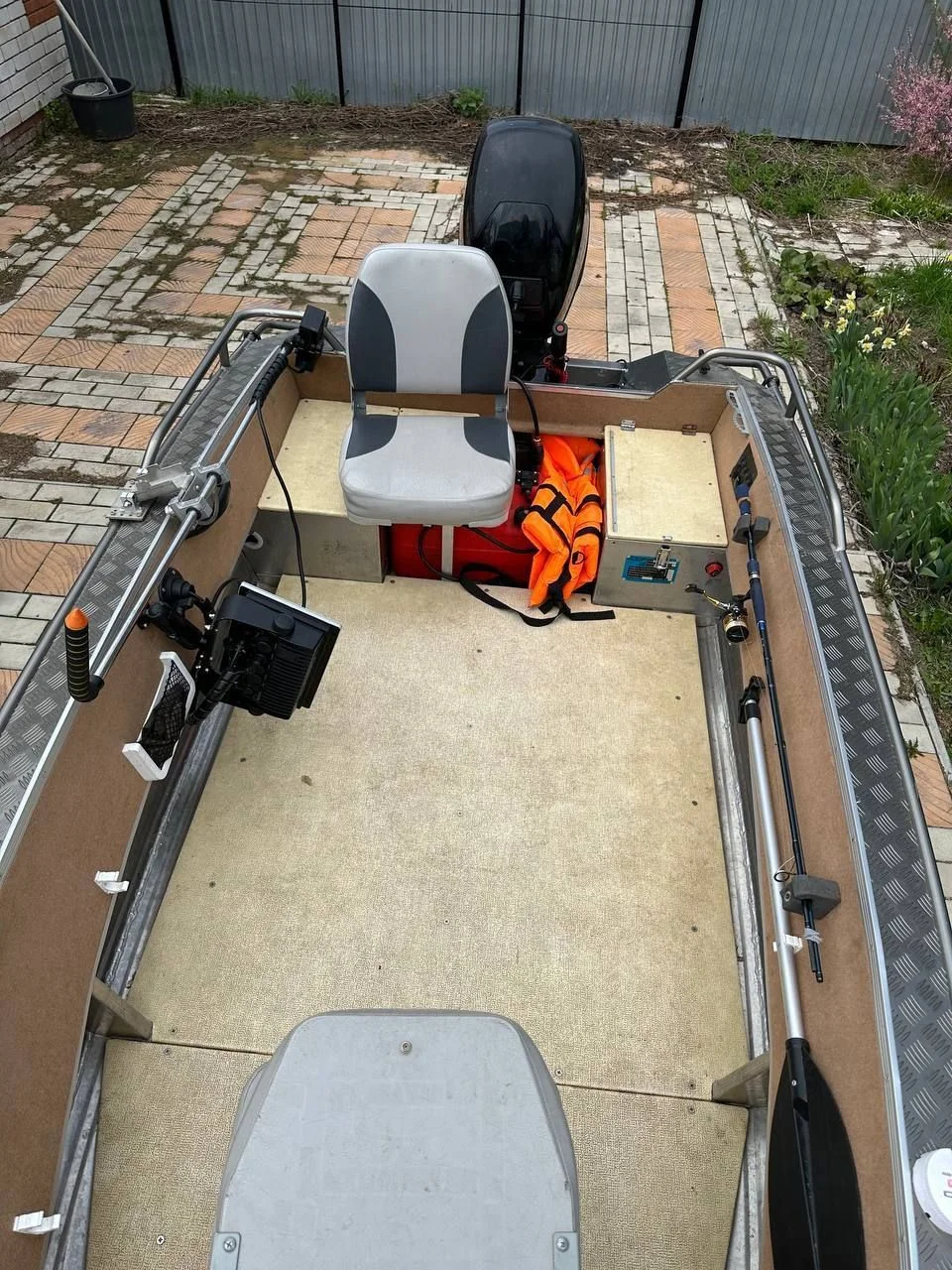 Лодка:
 Wellboat NewStyle-410+Mercury 25efi - миниатюра 4