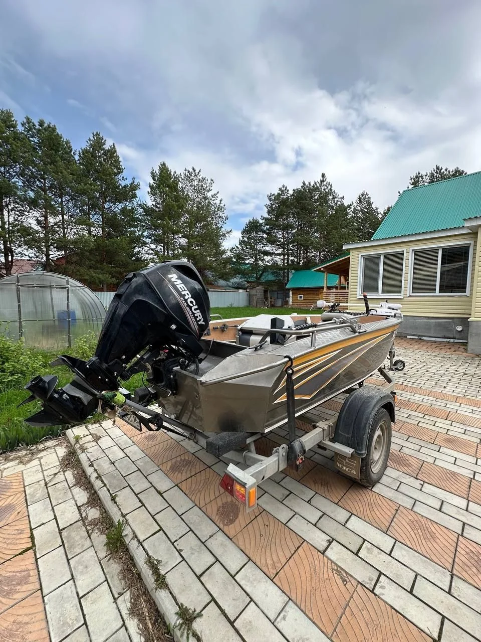 Лодка:
 Wellboat NewStyle-410+Mercury 25efi - миниатюра 5
