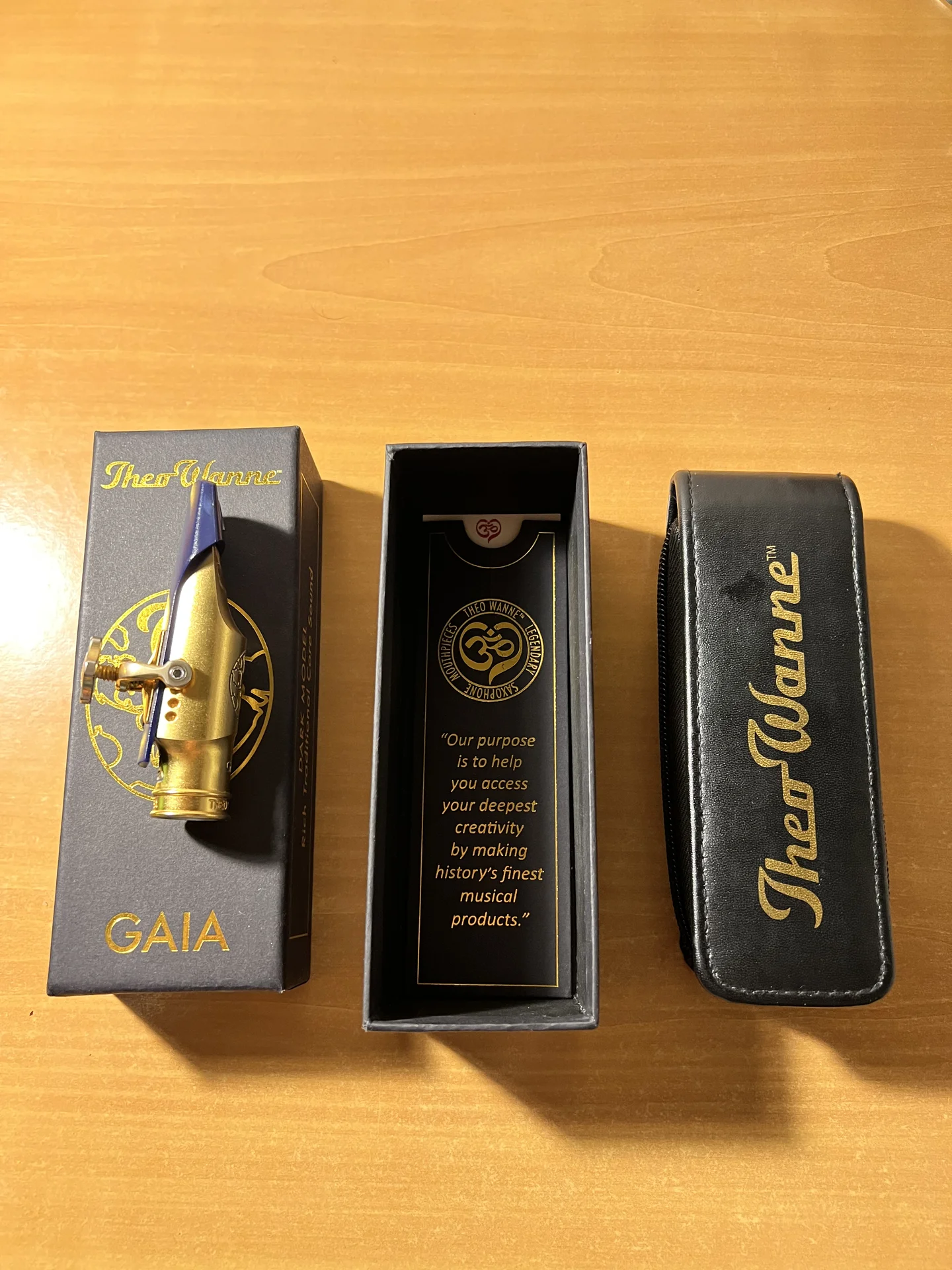 Мундштук для альт саксофона Theo Wanne Gaia 7 - миниатюра 4