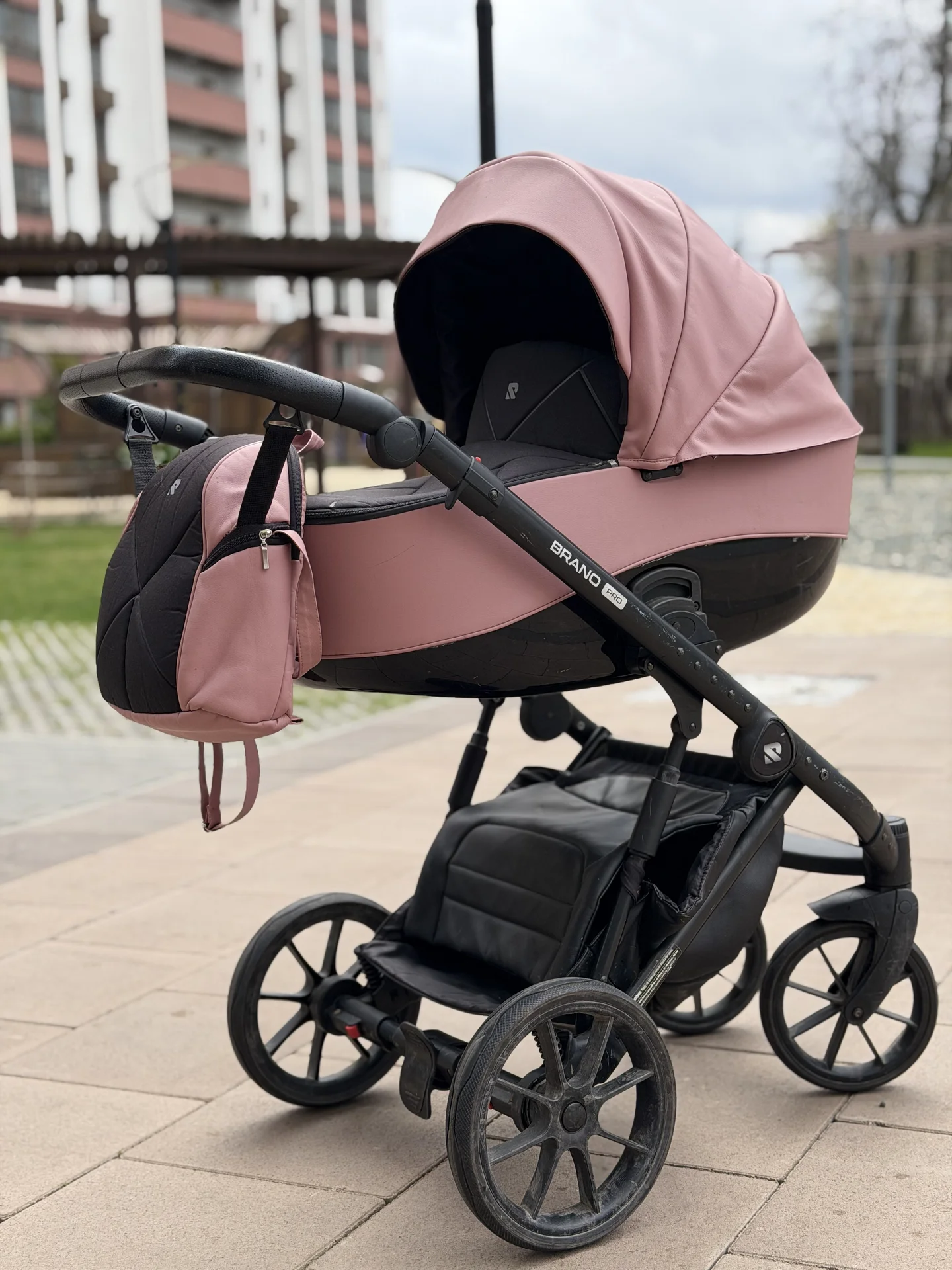 Детская коляска 2 в 1 riko brano PRO - миниатюра 4