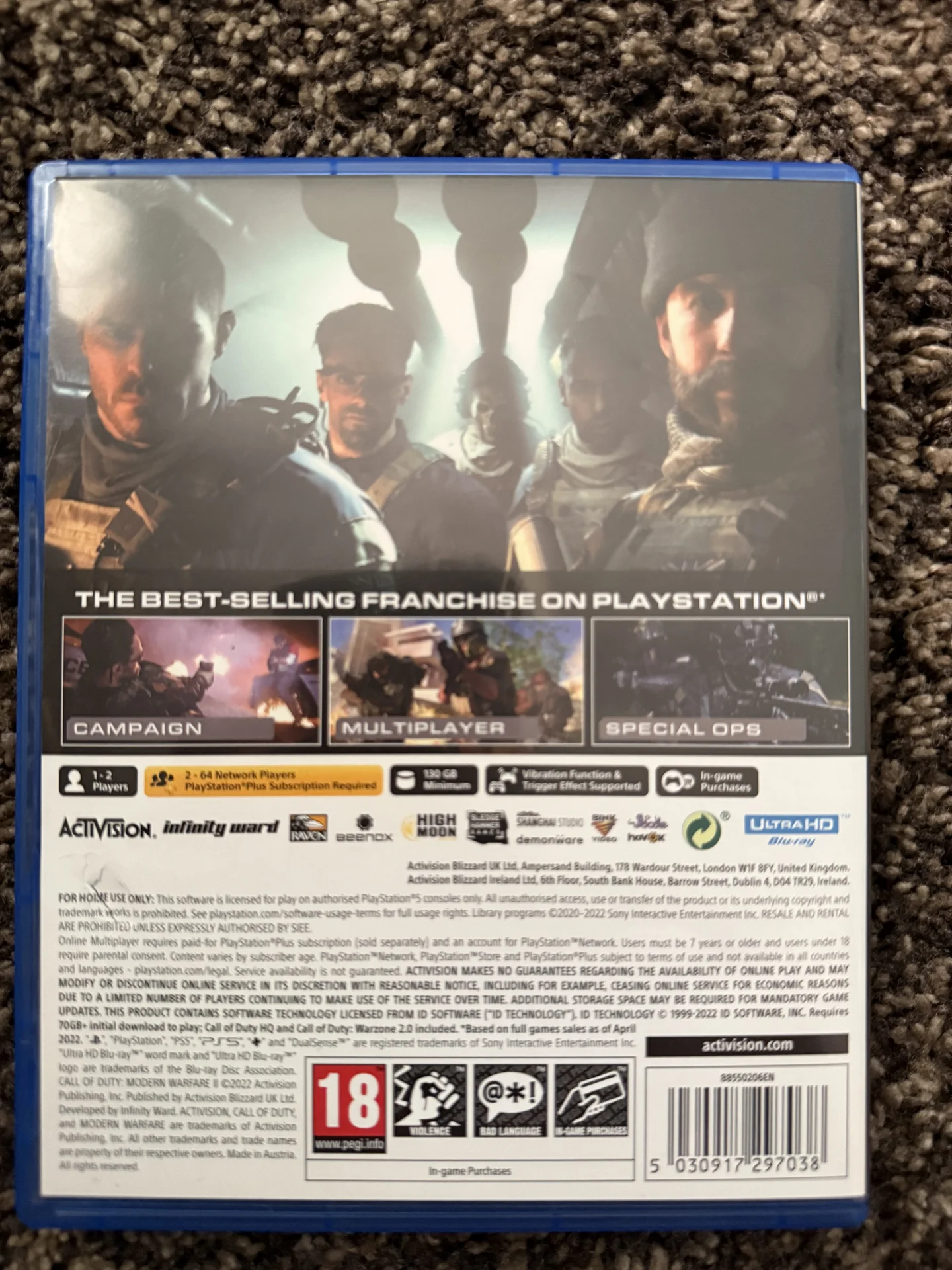 Call Of Duty Modern Warfare 2 PS5 - миниатюра 2