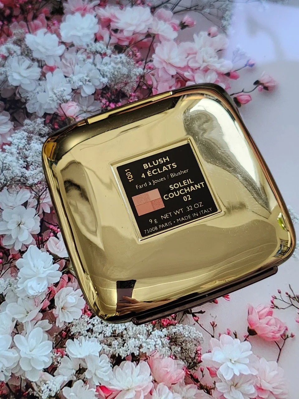 Guerlain Blush 4 Éclats Soleil Couchant 02 — б/у - миниатюра 3