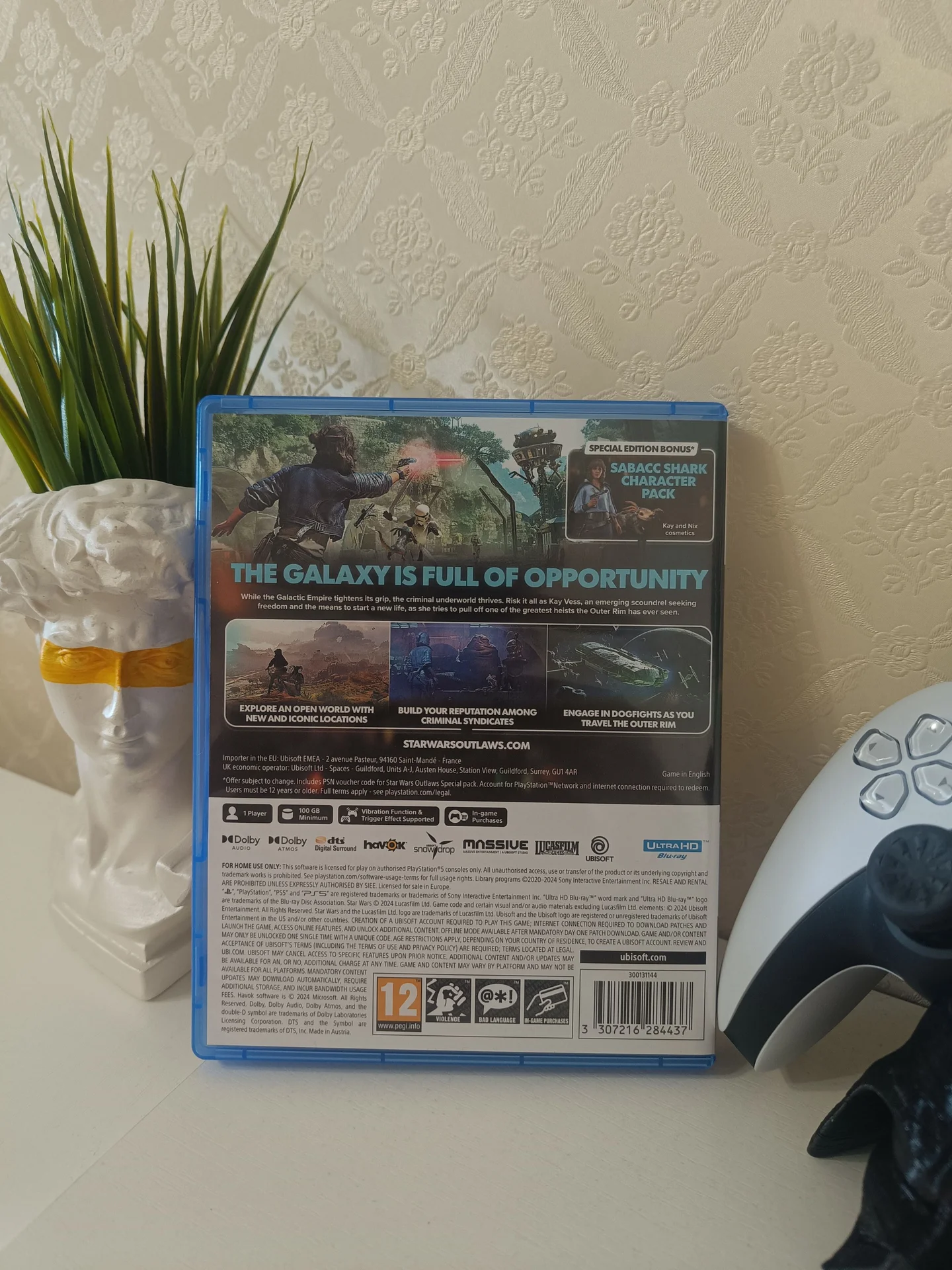 Star Wars outlaws диск ps5 - миниатюра 2