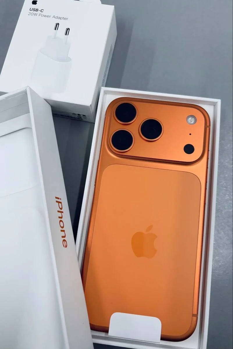 iPhone 17 Pro Max, 256 ГБ, eSIM Orange - изображение 1