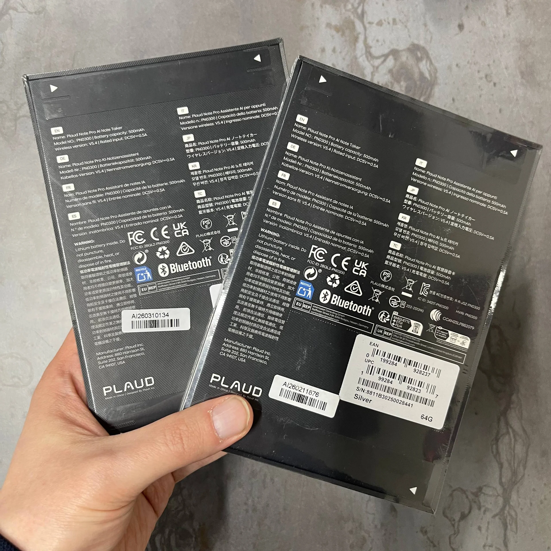 Plaud Note Pro — AI-диктофон / умный диктофон для записи и расшифровки - миниатюра 3