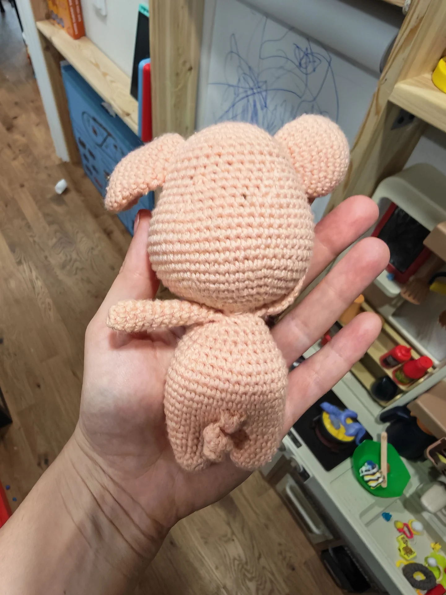Вязанные игрушки ручной работы бу - миниатюра 3