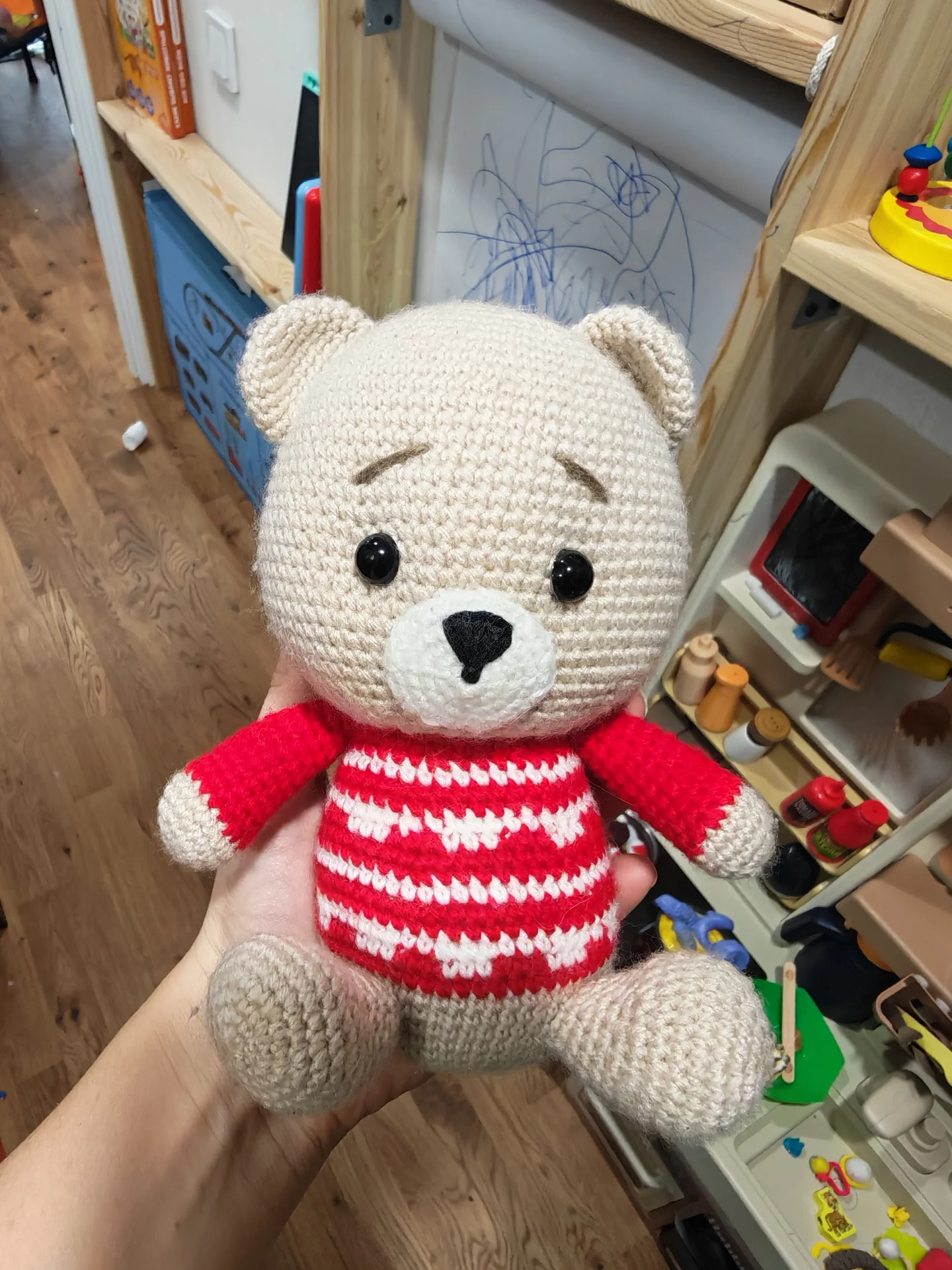 Вязанные игрушки ручной работы бу - миниатюра 4