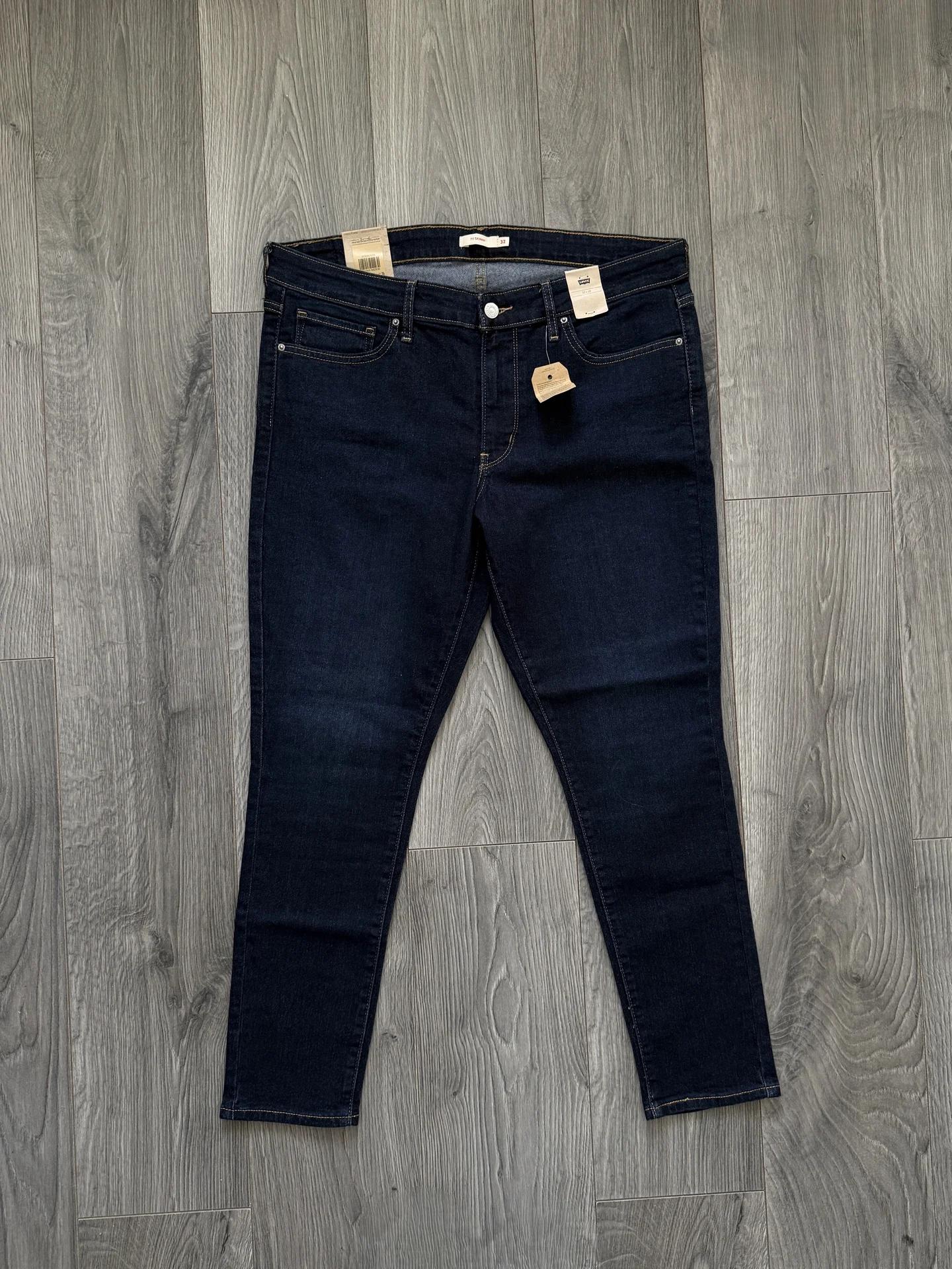 джинсы levis 711 skinny - миниатюра 4