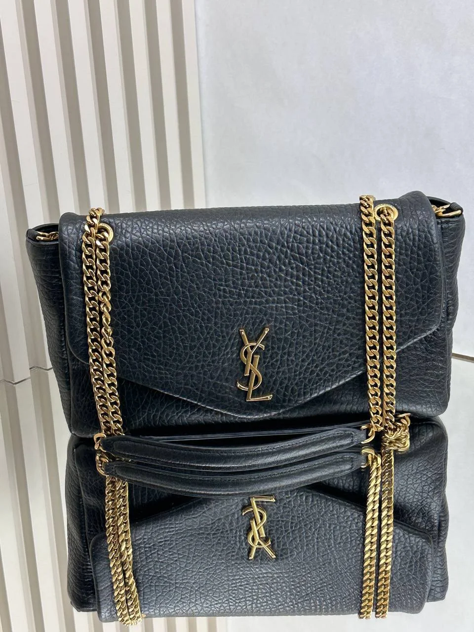 Сумка женская Yves Saint Laurent Calypso YSL натуральная кожа - изображение 1