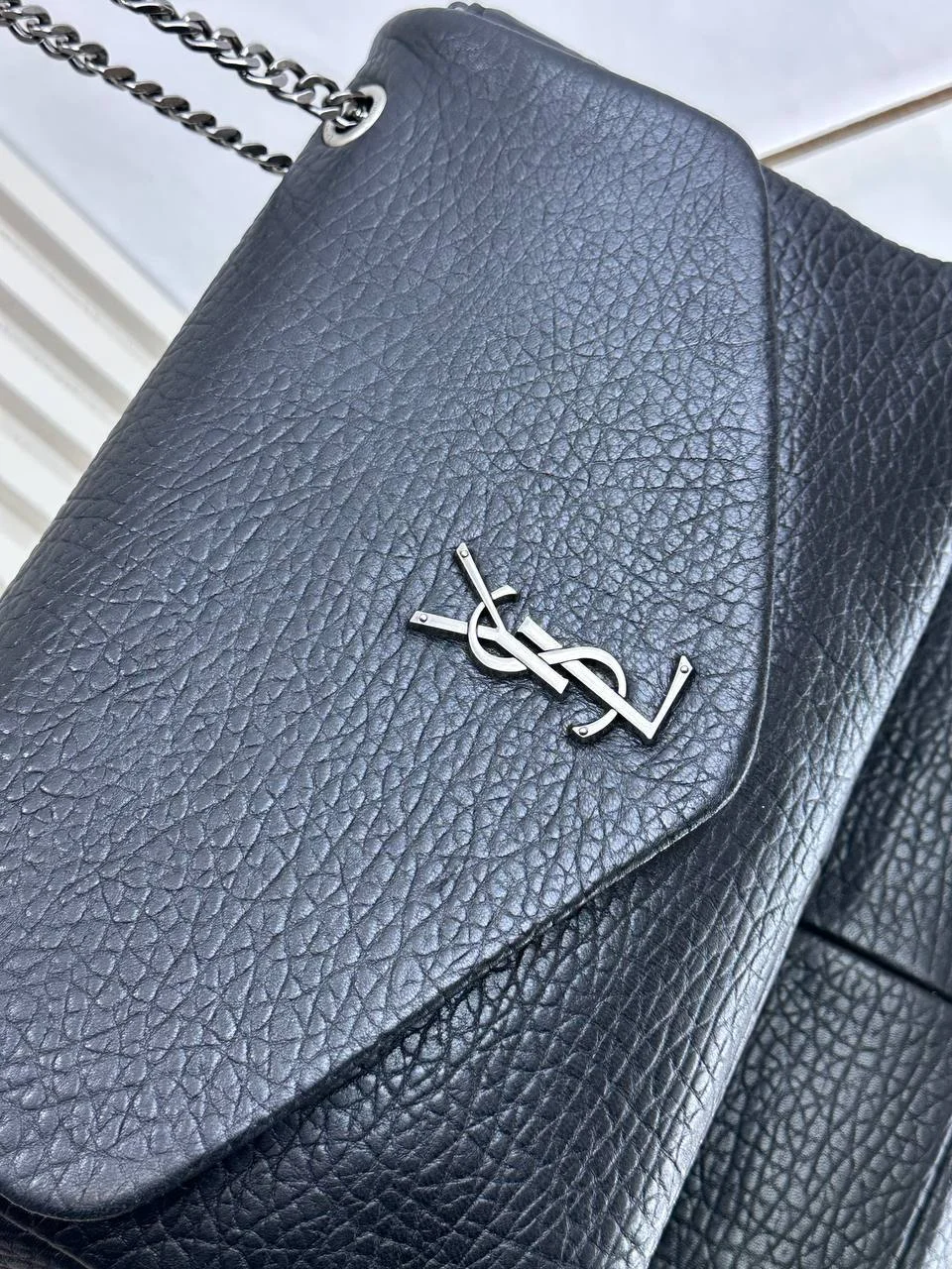 Сумка женская Yves Saint Laurent Calypso YSL натуральная кожа - миниатюра 7