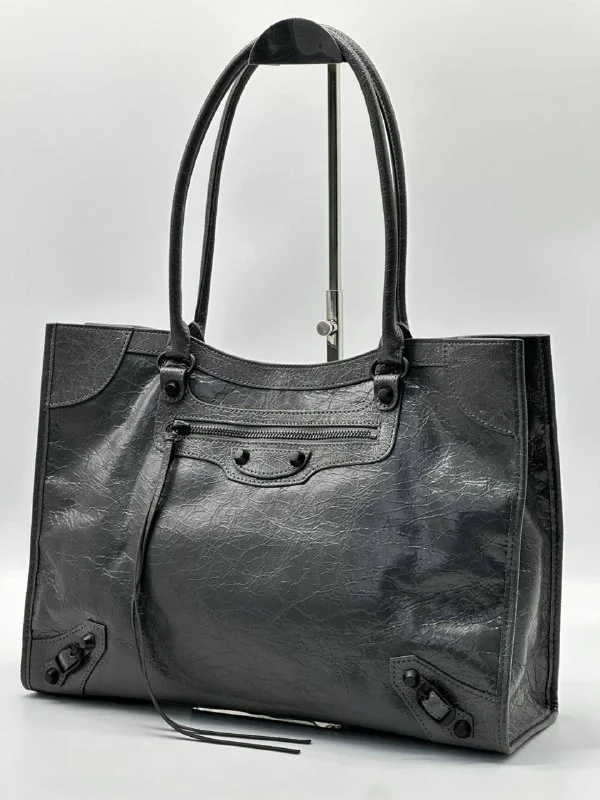 Сумка женская Balenciaga Le City натуральная кожа - миниатюра 4