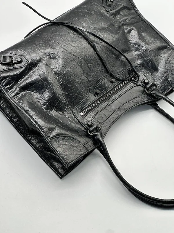 Сумка женская Balenciaga Le City натуральная кожа - миниатюра 8