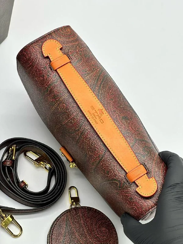 Сумка женская Etro натуральная кожа - миниатюра 7