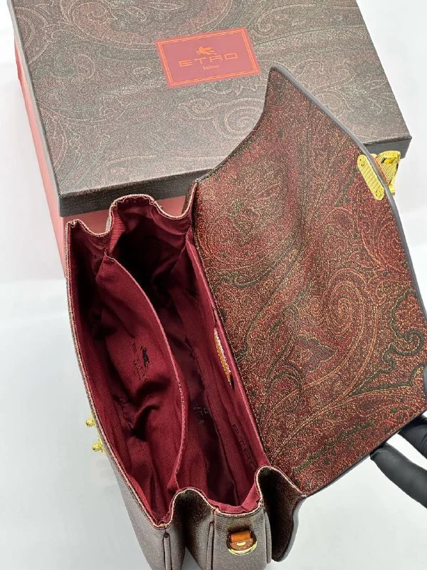 Сумка женская Etro натуральная кожа - миниатюра 10