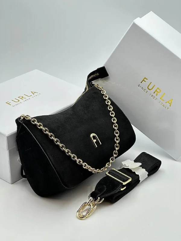 Сумка женская Furla Primula натуральная замша - миниатюра 9