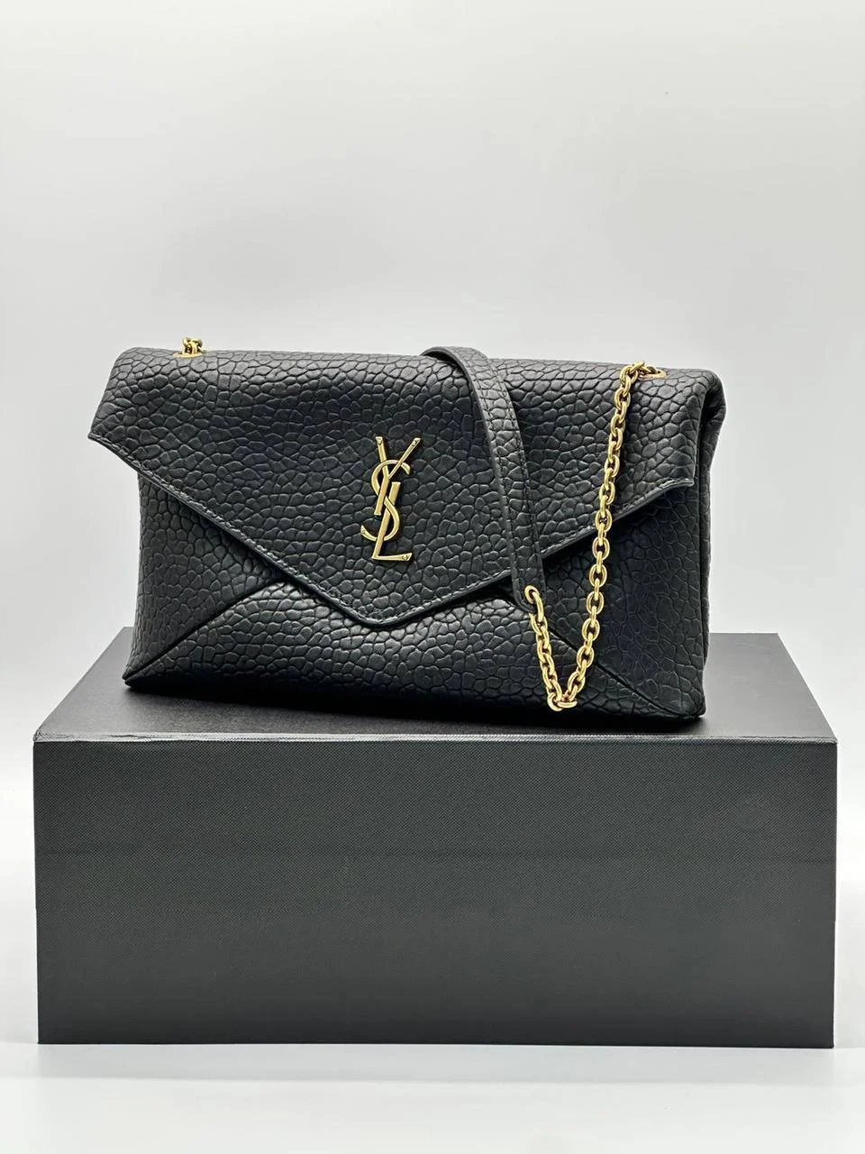 Сумка женская Cassandre XXL Saint Laurent нуар YSL - миниатюра 2