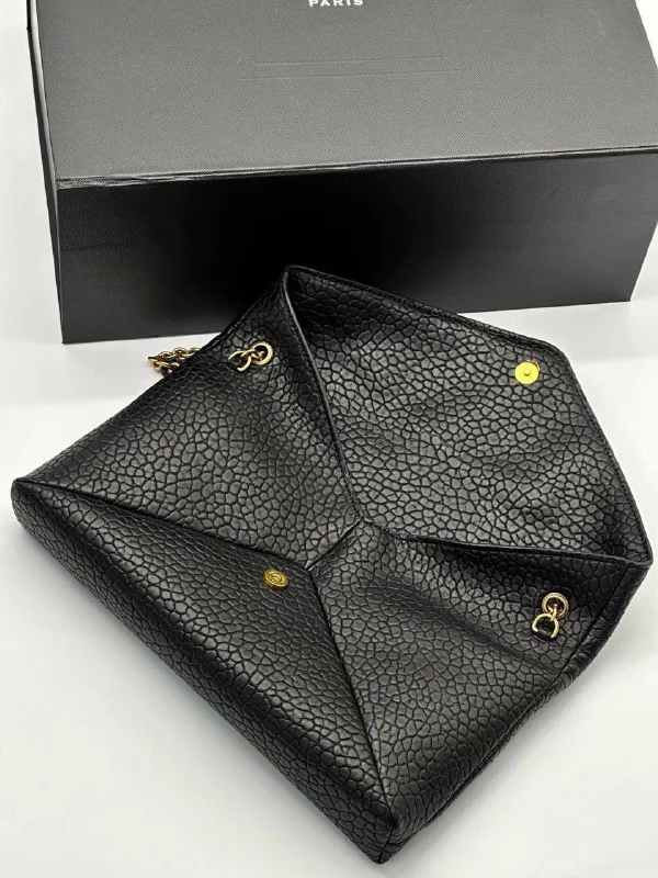 Сумка женская Cassandre XXL Saint Laurent нуар YSL - миниатюра 6