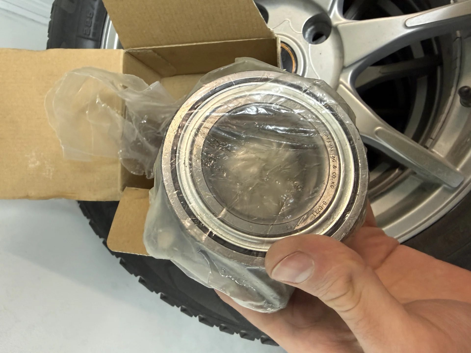 Комплект подшипника ступицы колеса 402505 mercedes - миниатюра 3