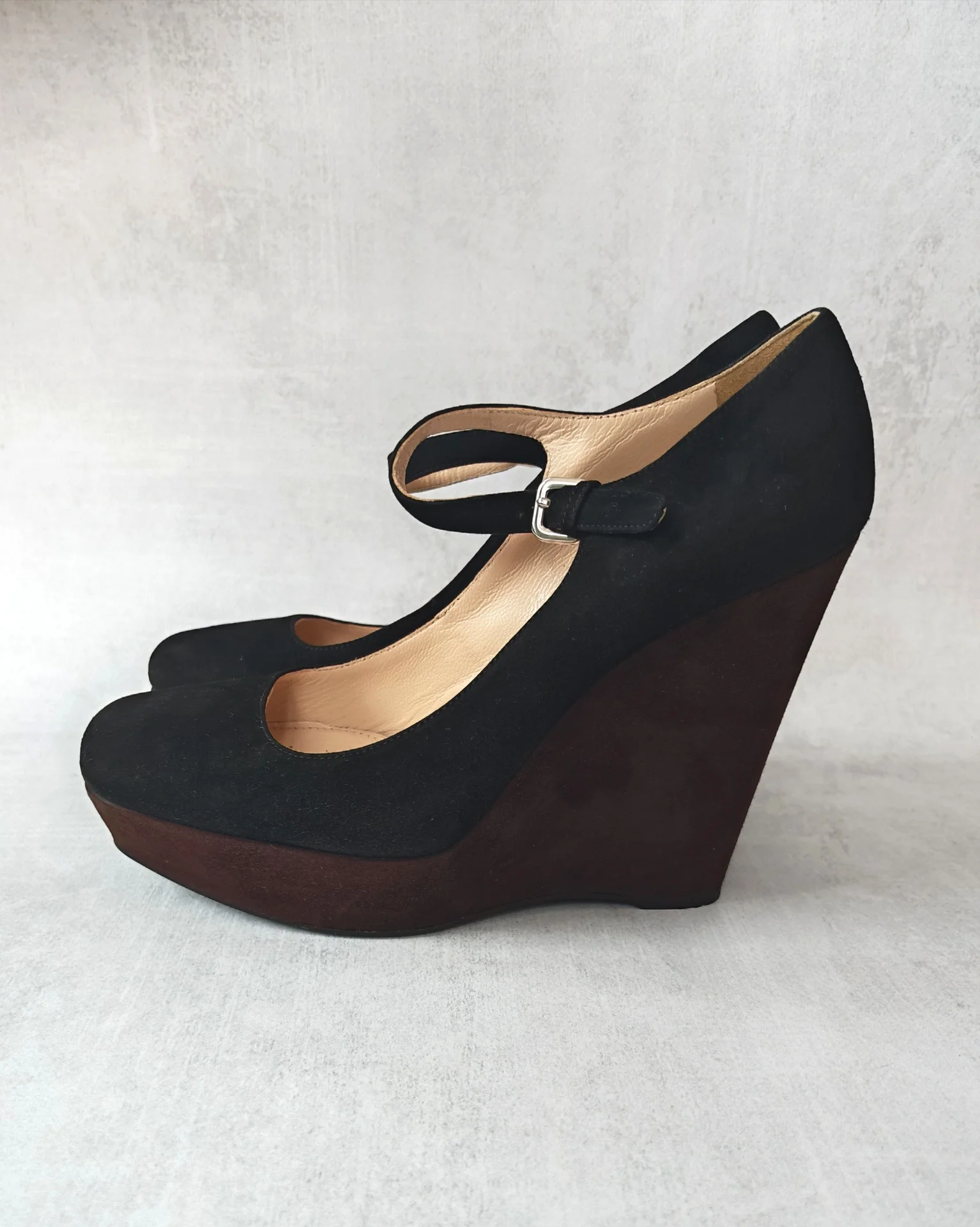 Новые Шикарные туфли Prada Two-Tone 39 оригинал