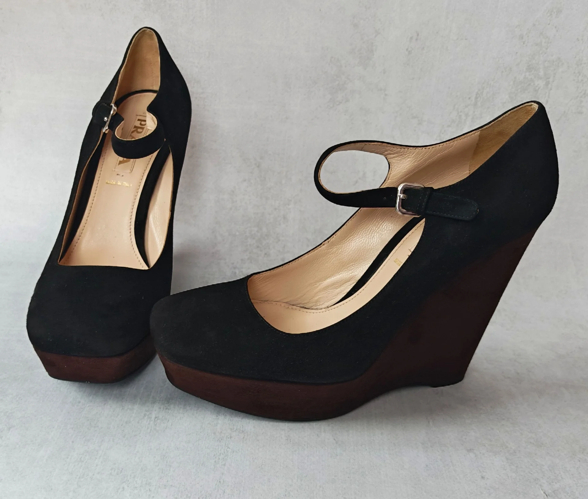 Новые Шикарные туфли Prada Two-Tone 39 оригинал - миниатюра 2