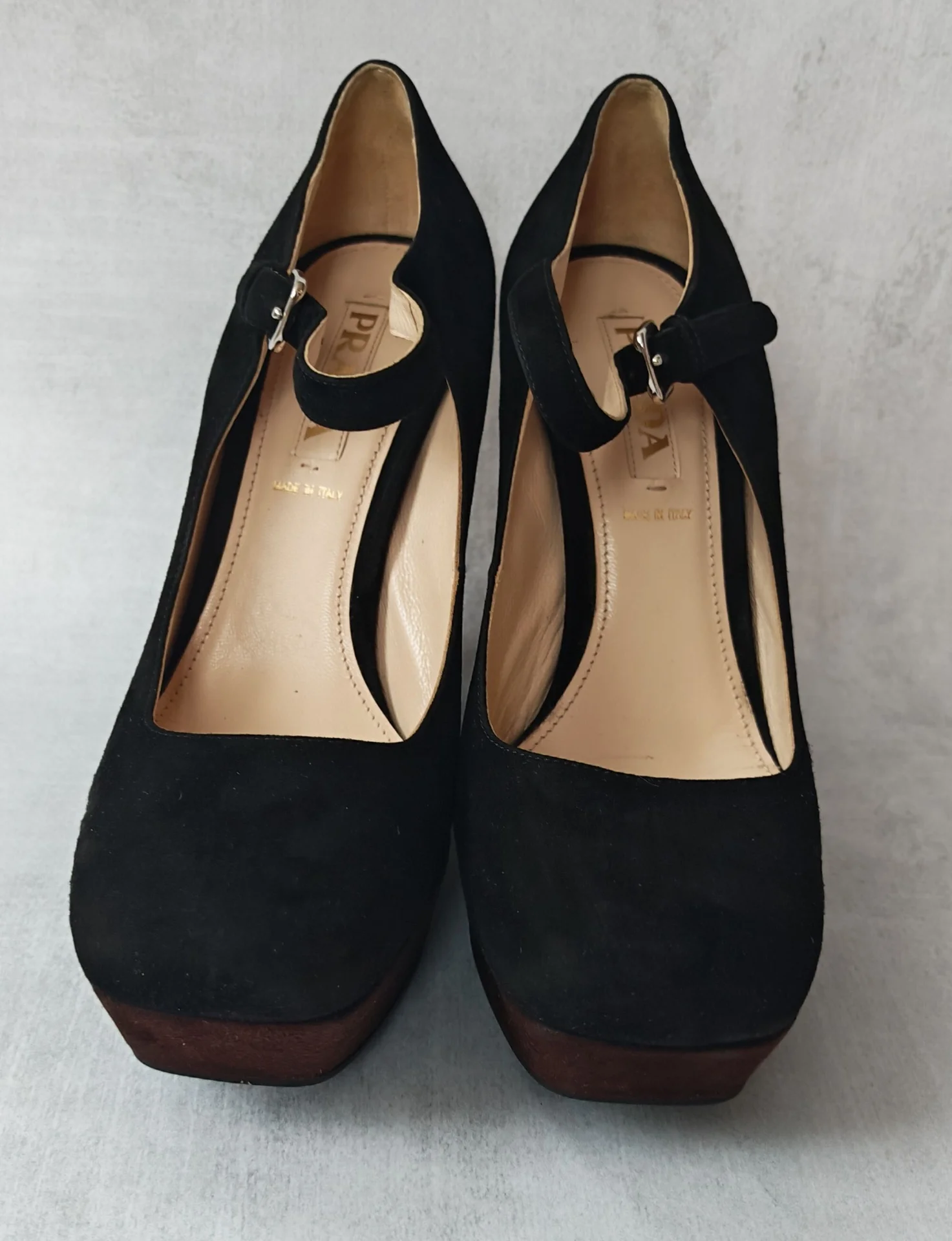 Новые Шикарные туфли Prada Two-Tone 39 оригинал - миниатюра 3