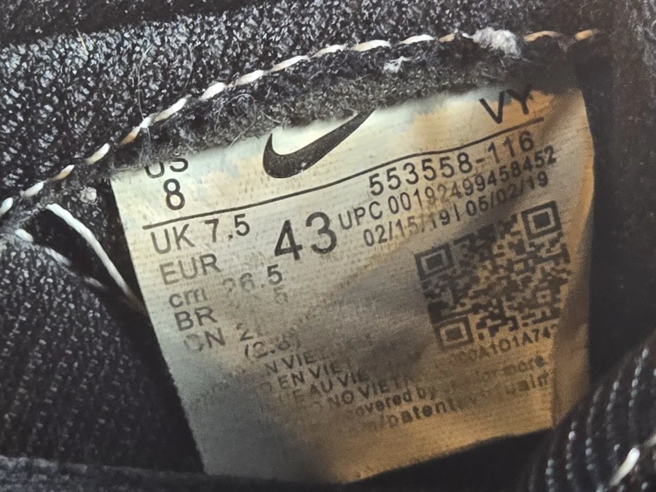Кроссовки Nike размер 43,5 - миниатюра 6