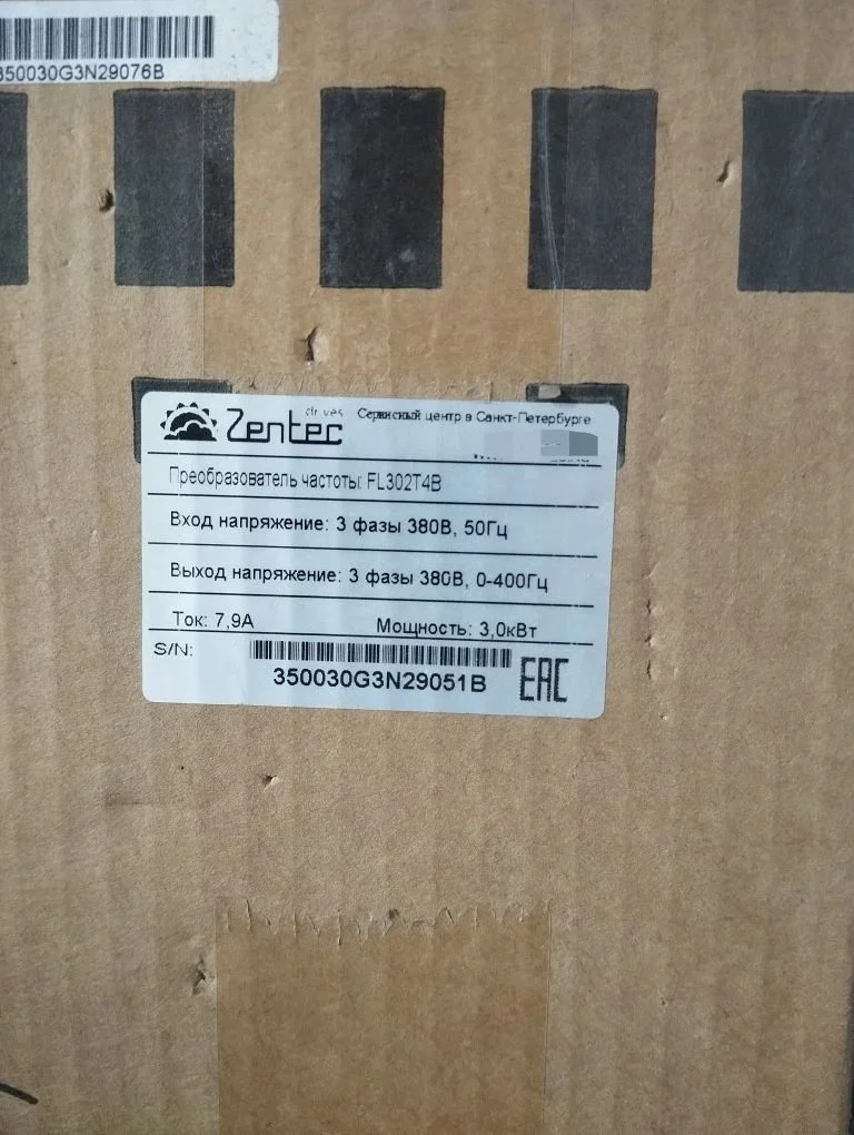Преобразователь частоты Zentec FL302T4B - изображение 1