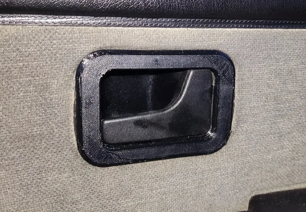 Рамка внутренней ручки BMW E30 E28 E23 E24 3 5 7 серии M M5 - изображение 1