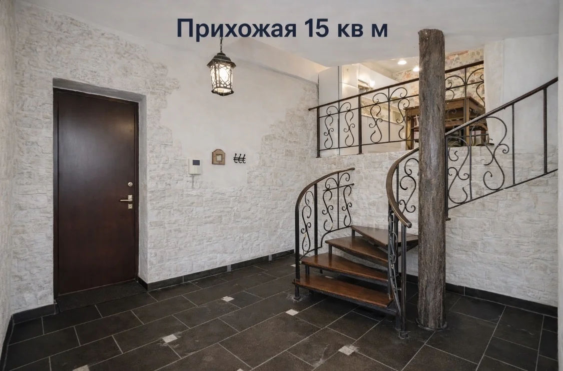 3-к кв. в замке 92 кв м - миниатюра 8