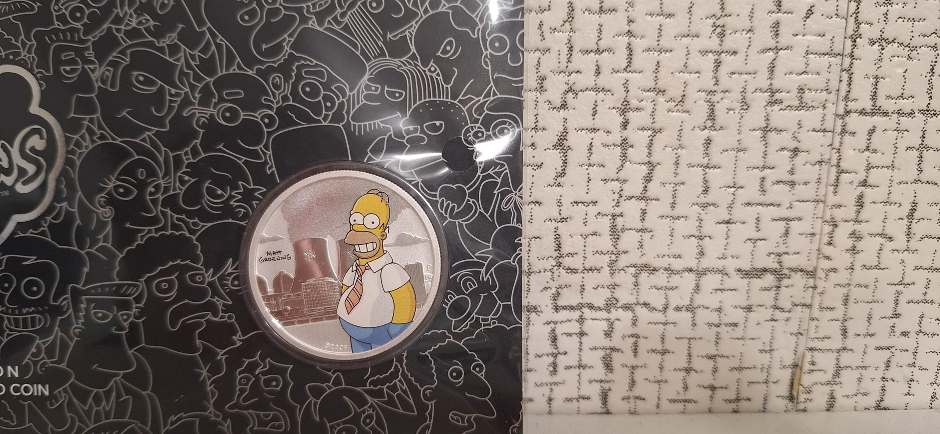 Монеты Tuvalu Simpsons Серебро - миниатюра 3