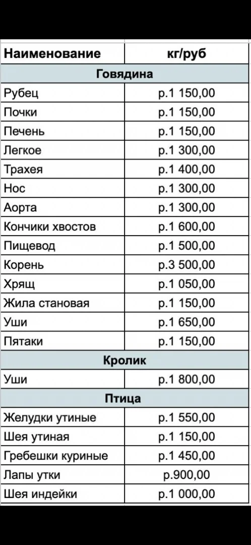 Легкое говяжье, лакомства - миниатюра 14