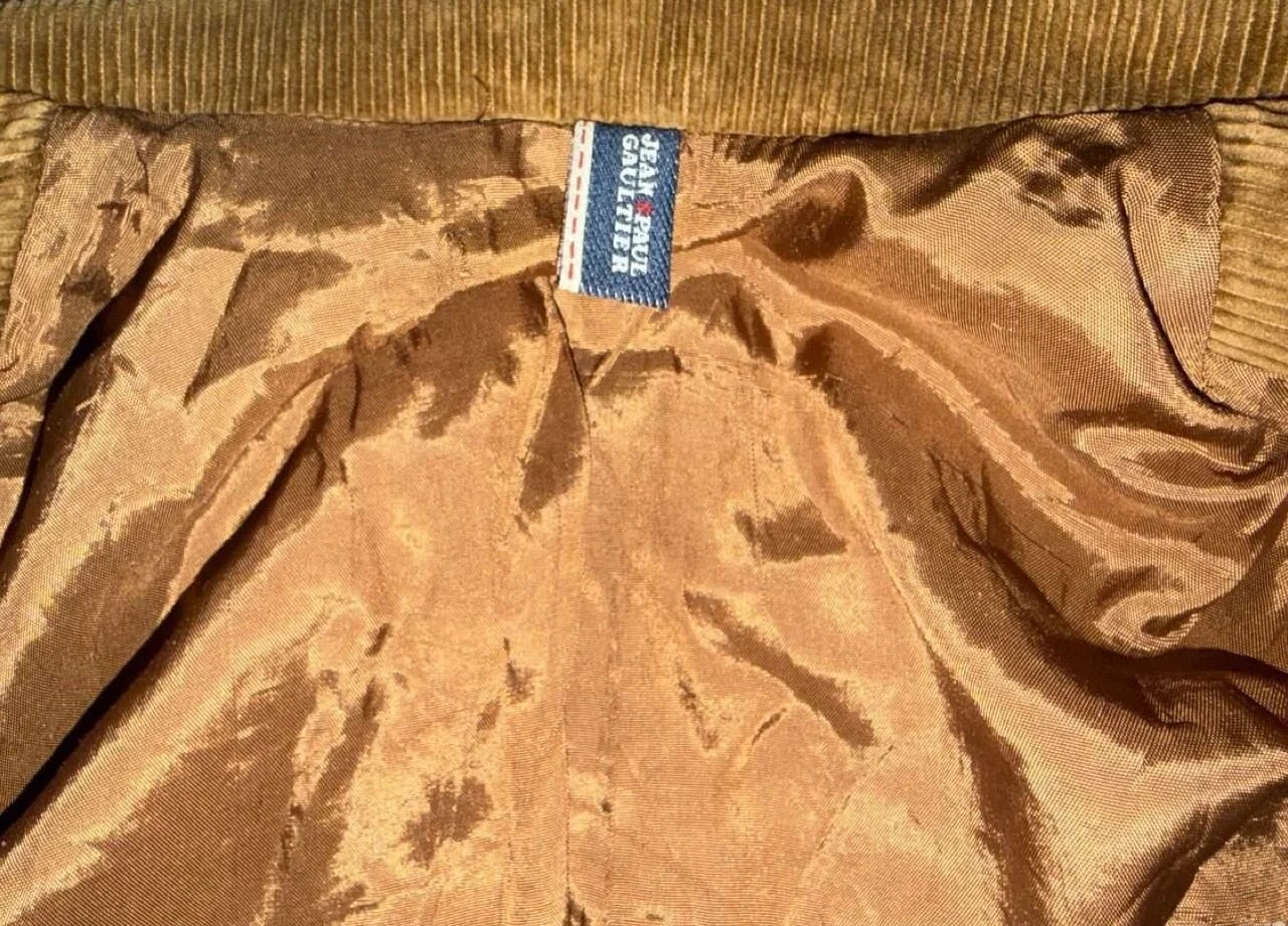 Jean Paul Gautier вельветовый жакет archive - миниатюра 8