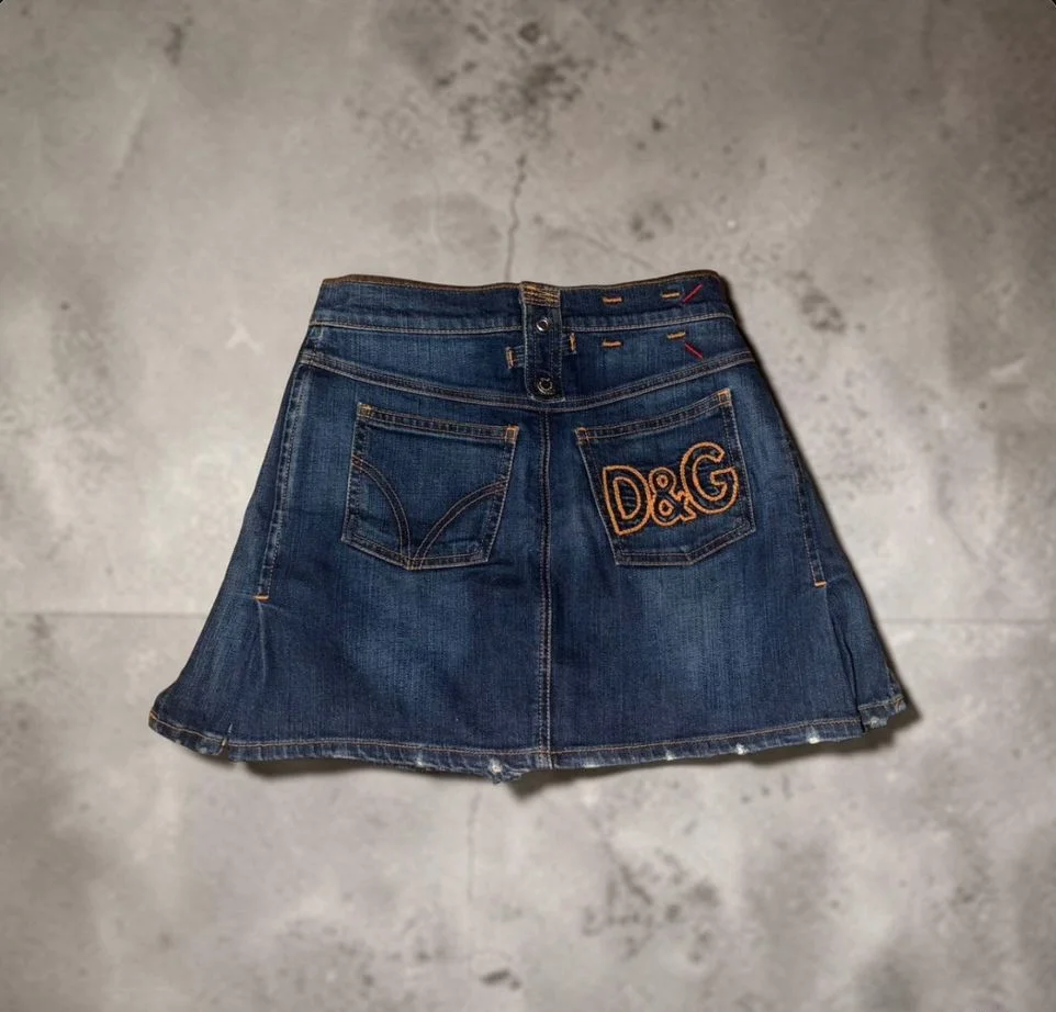 Мини-юбка D&G Dolce & Gabbana оригинал Y2K - изображение 1