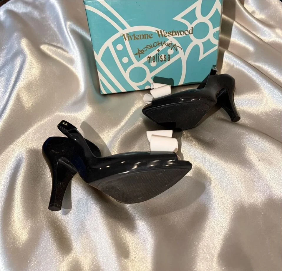 Новые Vivienne Westwood x Melissa туфли босоножки - миниатюра 6