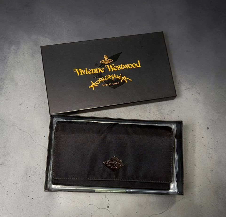 Клатч новый Vivienne Westwood long wallet chain - миниатюра 3