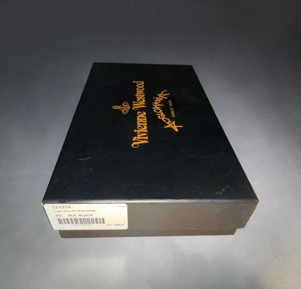 Клатч новый Vivienne Westwood long wallet chain - миниатюра 6