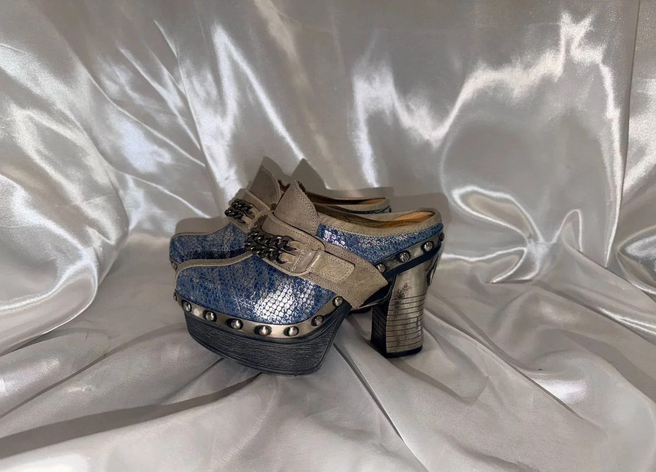 Единственные в РФ new rock blue metall reptile - изображение 1