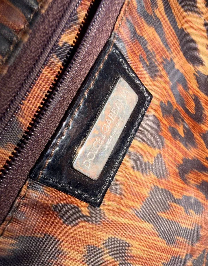 Vinyl leather bag Dolce & Gabbana - миниатюра 6