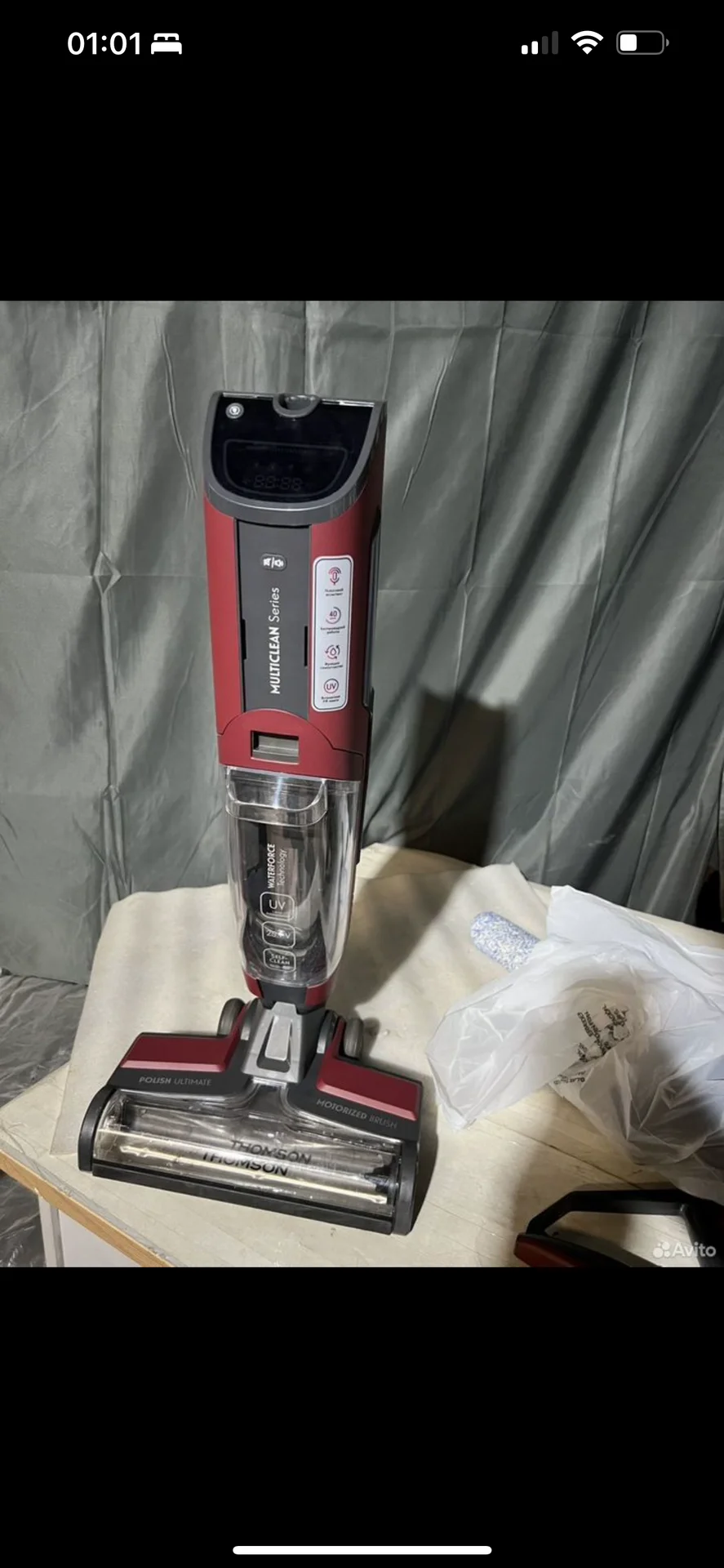 Беспроводной вертикальный пылесос thomson VH20BW01 - миниатюра 6