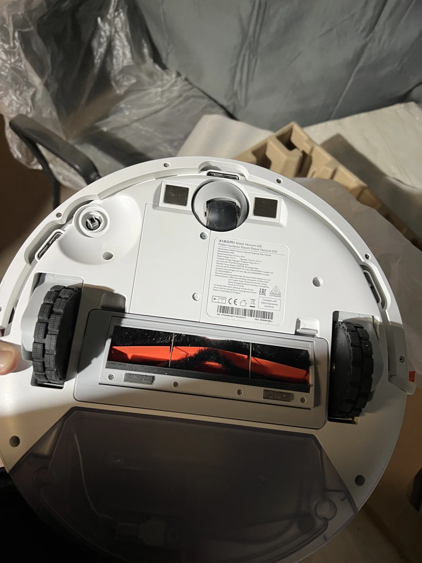 Робот пылесос xiaomi robot vacuum s20 - миниатюра 4